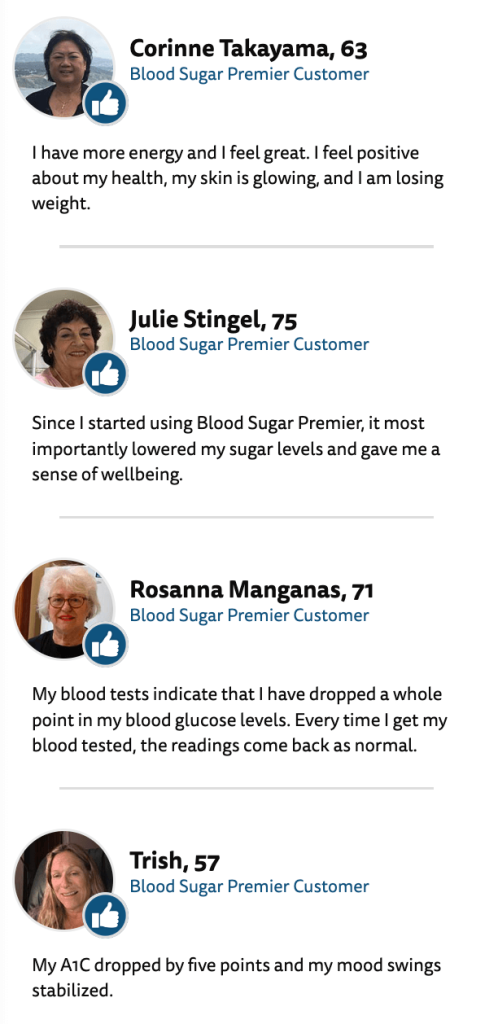Blood Sugar Premier customer Reviews